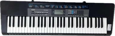 Used Casio CTK-2550 61-KEY KEYBOARD W/AC 61-Key Keyboard 61-Key
