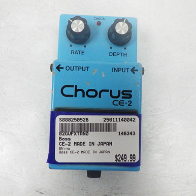 【ギフ_包装】 CE-2 Boss Used MADE Pedal Chorus Vintage JAPAN IN ギター
