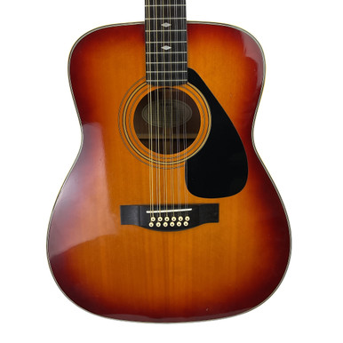 Used Yamaha FG-412SBII Vintage Solid Top Acoustic Guitar Sunburst
