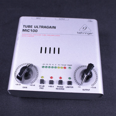 Used Behringer TUBE ULTRAGAIN MIC100 Pro Sound Product