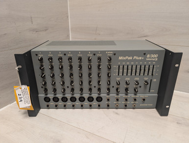 Used Biamp MIXPAK PLUS+ 8 CHANNEL POWERED MIXER Mixer