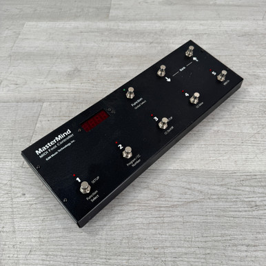 Used RJM Mastermind MM-1 - MIDI Foot Controller
