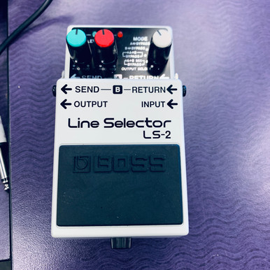 ギター BOSS LS-2 Line Selector Boss LS-2 Line Selector Pedal Electric Guitar Line Selection