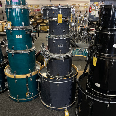Used Spaun Z SERIES 5PC KIT AS-IS Drum Shell Kit Blue