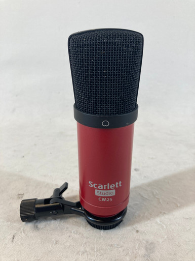 Used Focusrite Scarlett Studio CM25 Condenser Mic