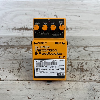 【美品】BOSS Feedbacker Distortion DF-2 日本製 大人気新品 BOSS Distortion【日本製】（中古/送料 & Feedbacker