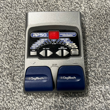 Used DIGITECH RP50 MODELING GUITAR PROCESSOR