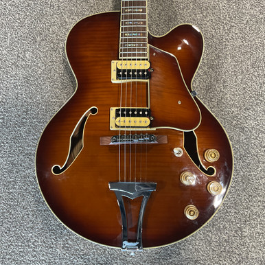 Used IBANEZ ARTCORE AF85-VLS Semi-Hollow Electric Guitar