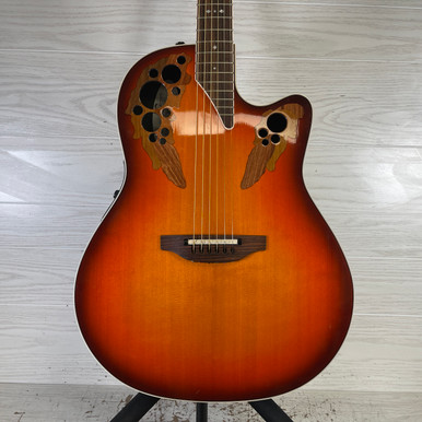 Used Ovation STANDARD ELITE 6868 LX Vintage Solid Top Acoustic