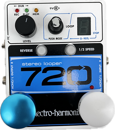 Used Electro Harmonix (E/H) 720 STEREO LOOPER Looper Pedal Used Electro Harmonix (E/H) 720 STEREO LOOPER Looper Pedal