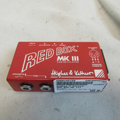 Used Hughes & Kettner RED BOX MK III Guitar Effects Other