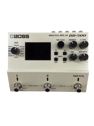 Used Boss DD-500 DIGITAL DELAY Delay Pedal