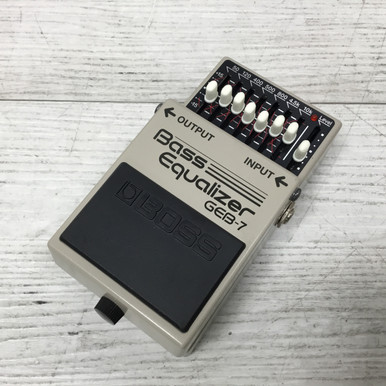 Used Boss GEB-7 BASS EQUALIZER EQ Pedal