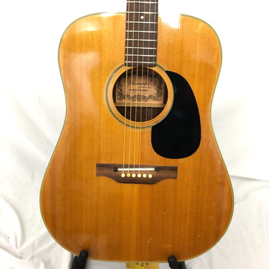 Used YAMAKI DELUXE WESTERN Laminate Top Acoustic Guitar Wood