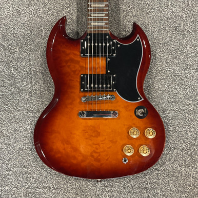 ギター epiphone SG G400 Stain finish Epiphone SG G-400 Worn Cherry (2009) - Guitar Compare