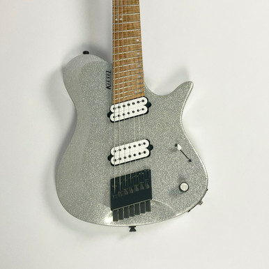 Used Kiesel ZEUS ZM7 Electric Guitar Silver/Gray 7-String