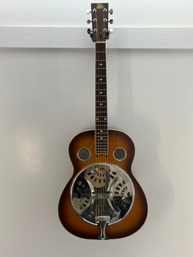 Used Rogue RESONATOR SPIDER ROUND NECK Acoustic Guitar Sunburst