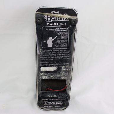 初期型Jim Dunlop JH-1 Jimi Hendrix Wah Dunlop JH-1 Jimi Hendrix Signature Wah | Reverb
