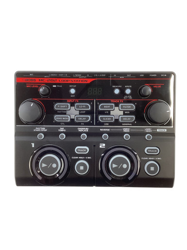 Used Boss RC-202 LOOP STATION W/AC Looper Pedal