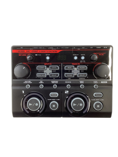 Used Boss RC-202 LOOP STATION W/AC Looper Pedal