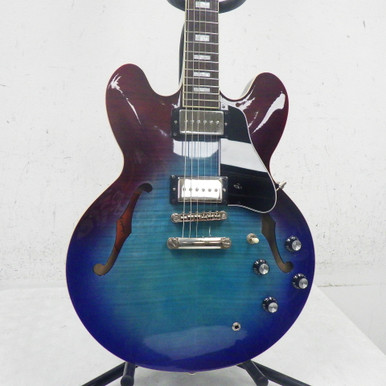 Used Epiphone ES-335 FIGURED IG W/ PHATCAT P90S Semi-Hollow