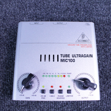 BEHRINGER マイクプリアンプ MIC100 Behringer MIC100 Tube Ultragain Preamp - Perfect Circuit