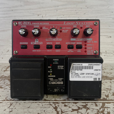 Used Boss RC-20XL LOOP STATION Looper Pedal