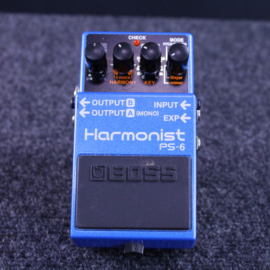 Used Boss PS-6 HARMONIST PEDAL Harmonizer Pedal