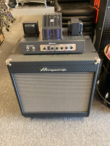 Used Ampeg PF-50T/PF-210HE Bass Amplifier Head