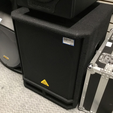 Used Behringer VQ1500D 500 WATT 15 INCH SUB Powered Sub