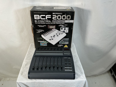 Used Behringer B-CONTROL FADER BCF2000 Compact Recording Device