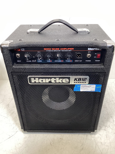 Used Hartke KB12 KICKBACK Bass Combo Amplifier Other