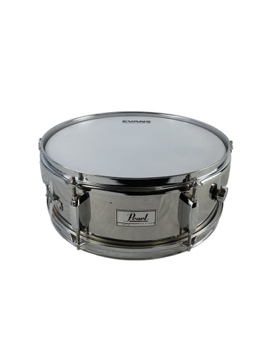 Used Pearl SNARE 13X4.5 Metal Snare Drum 13