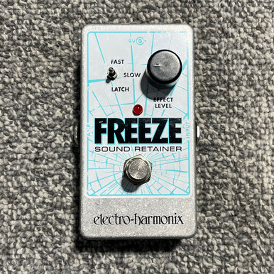 Electro-Harmonix Freeze Sound Retainer (EHX Pedal Demo