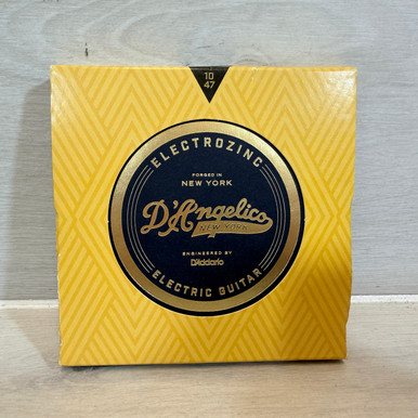 Used D'Angelico ELECTROZINC 10-47 Electric Guitar Strings