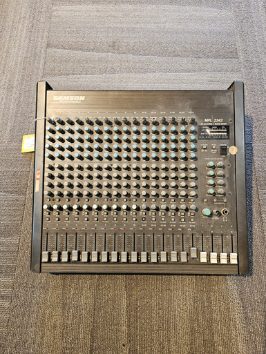 【ジャンク扱い】SAMSON MPL 2242 24チャンネル　アナログミキサー ジャンク扱い】SAMSON MPL 2242 24チャンネル アナログミキサー - メルカリ