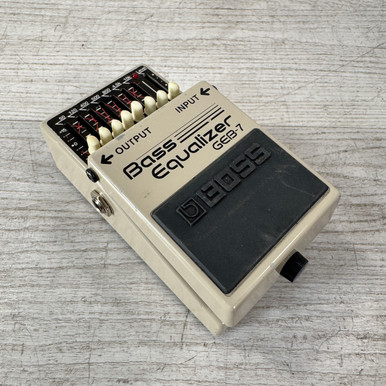 Used Boss GEB-7 - 7-band Bass EQ Pedal