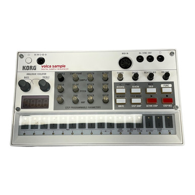 Used Korg Volca Sample Compact Synthesizer Compact