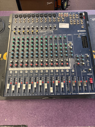 その他 YAMAHA MG166C Yamaha MG166C 16-Channel Mixing Board Console w/ Original PSU