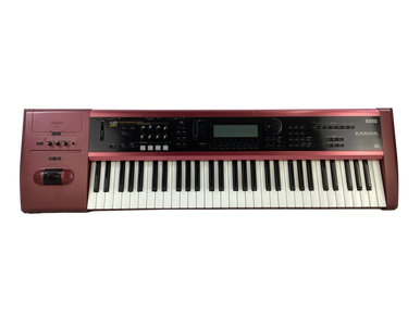 Used Korg KARMA MUSIC WORKSTATION W AC 61-Key Keyboard 61-Key