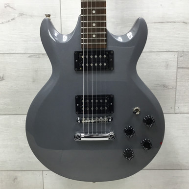 Used Ibanez GIO GAX 70 SILVER ELECTRIC GUITAR Double Cut Electric