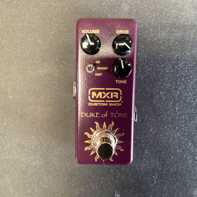 MXR DUKE OF TONE OVERDRIVE　美品 MXR Duke of Tone Overdrive Pedal | Sweetwater