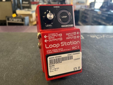 Used Boss RC-1 Looper Pedal
