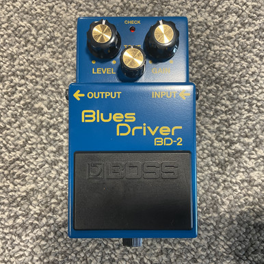 Used BOSS BD-2 BLUES DRIVER Guitar Pedal