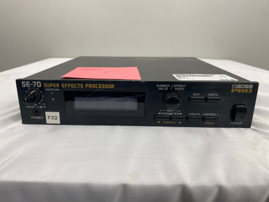 Used Boss SE-70 Pro Sound Effects Unit