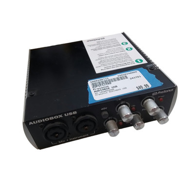 Used Presonus AUDIOBOX USB Computer Interfaces 44.1khz Sample Rate ...
