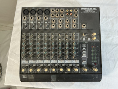 名機 【 MACKIE 1202-VLZ 】made in USA 動作確認済 Mackie Micro Series 1202-VLZ 12-Channel Mic / Line Mixer