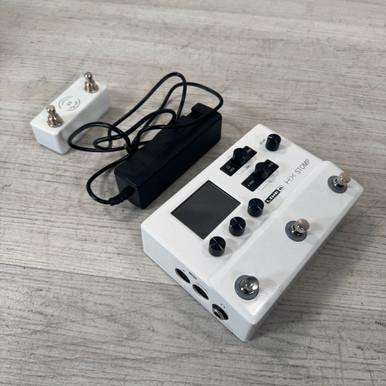 Used Line 6 HX Stomp - Guitar Multi-effects Floor Processor - White