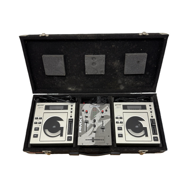 Used Gemini DUAL CDJ-10 W/ PMX 40 MIXER DJ Equipment
