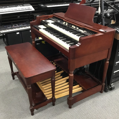 Used Hammond XK-3C W LOWER REGISTER PEDALS 88-Key Keyboard 88-key